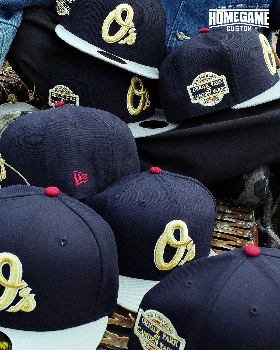 【2/28 20時発売】NEW ERA - Baltimore Orioles 20th Anniversary 59FIFTY NAVY/GRAY【71021923】