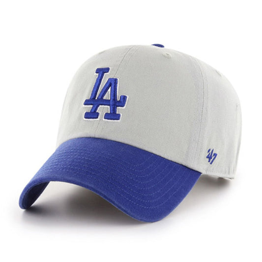 ’47 BRAND Los Angeles Dodgers - ‘47 CLEAN UP Gray×Royal【RGTTP12GWS】