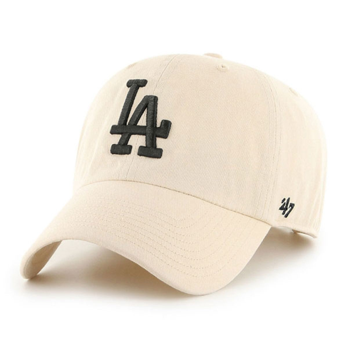 ’47 BRAND Los Angeles Dodgers - ’47 CLEAN UP Natural【RGW12GWS】