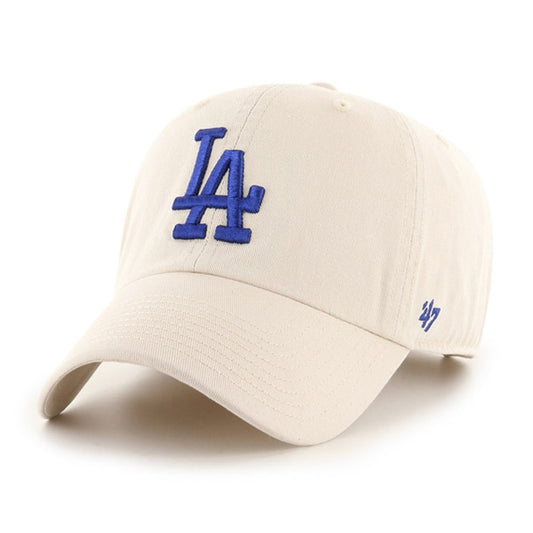 ’47 BRAND Los Angeles Dodgers - ’47 CLEAN UP Bone【RGW12GWSNL】
