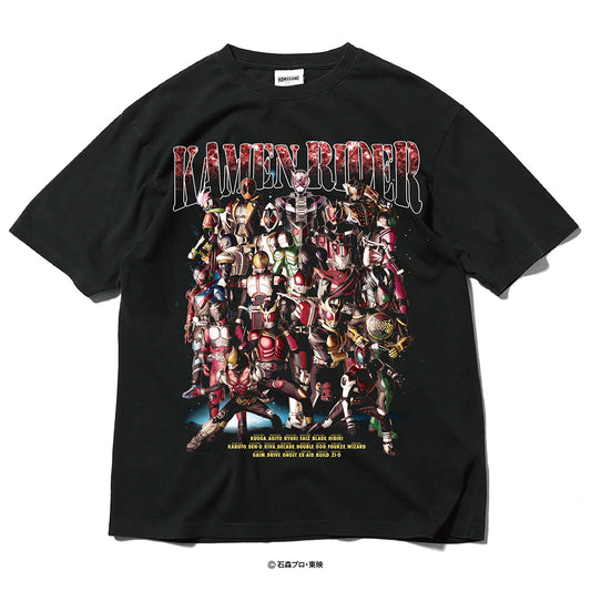 【受注販売：7月中旬頃より順次発送】仮面ライダー x HOMEGAME 平成ライダー集結 TEE【HG260140】