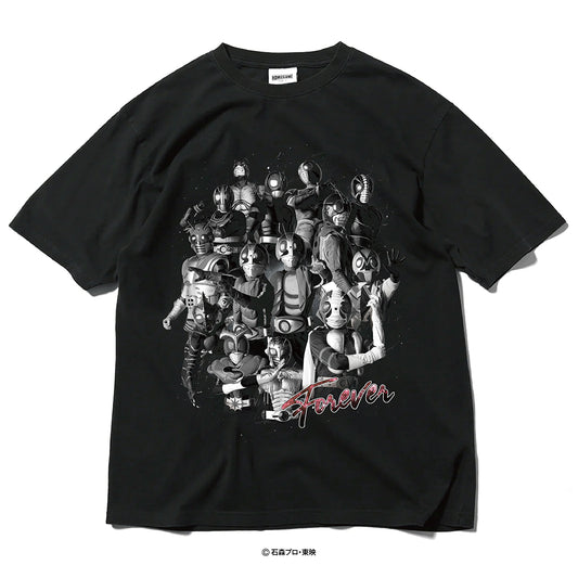 【受注販売：7月中旬頃より順次発送】仮面ライダー x HOMEGAME 昭和ライダー集結 TEE【HG260120】