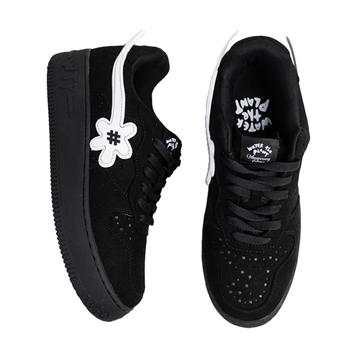 WATER THE PLANT “SHADOW” GOAT Kicks | Black White