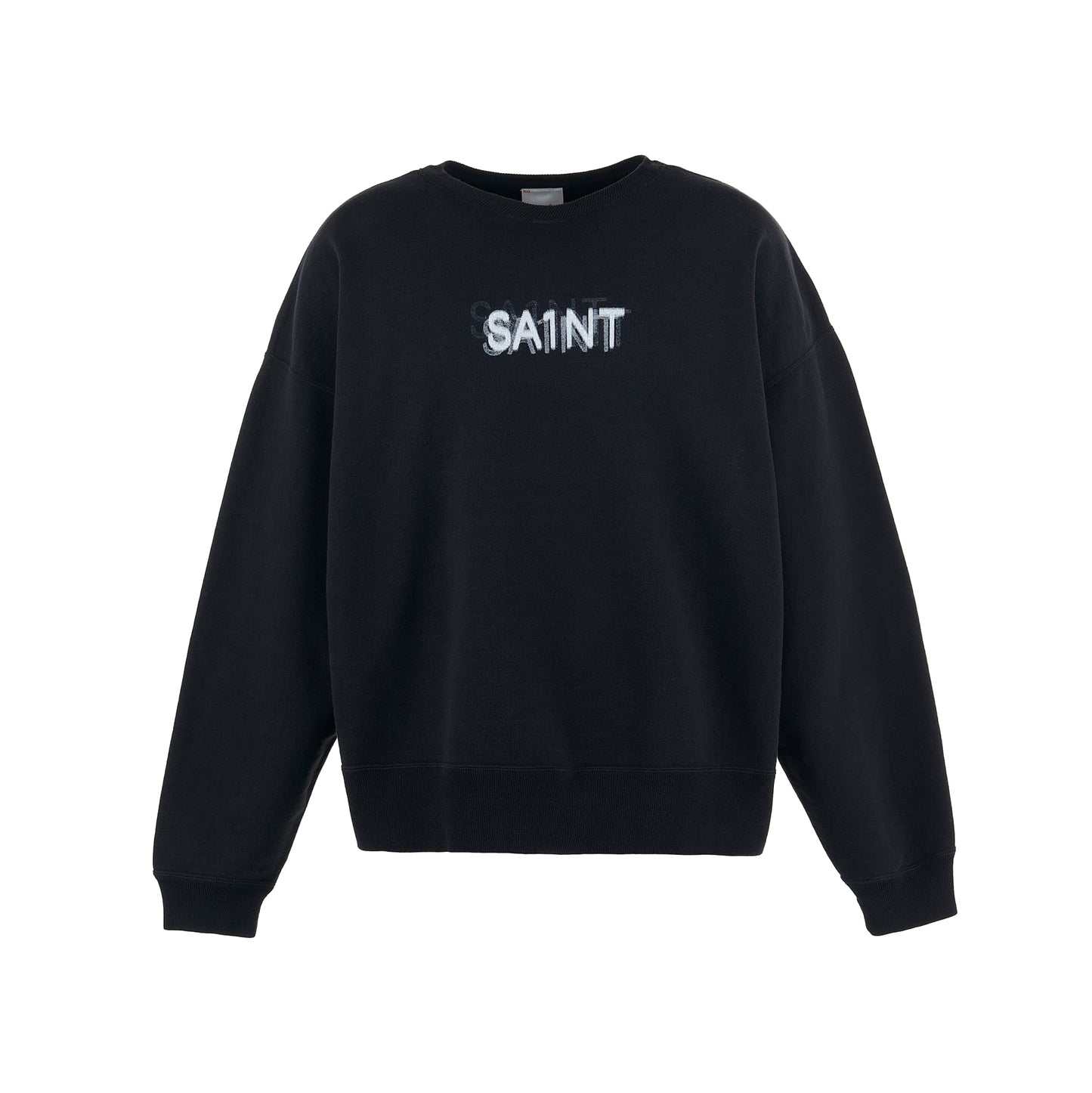 SAINT Mxxxxxx - CREW-N SWEAT/7 DEADLY BLACK【SM-HR8-0000-044】