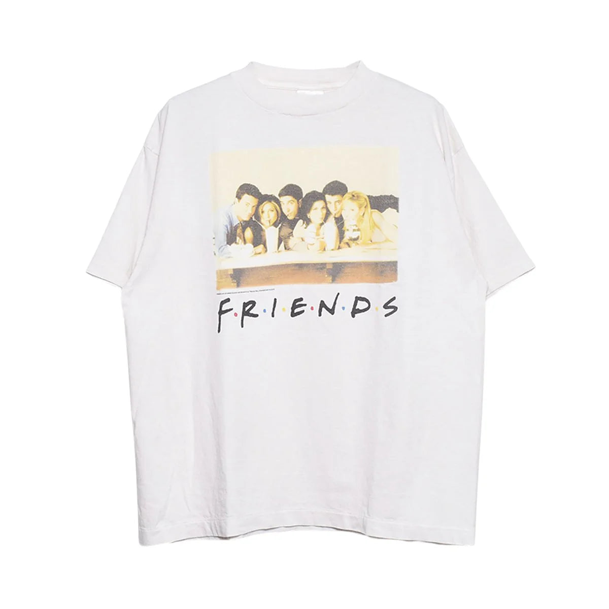 SAINT Mxxxxxx - FRD_SS TEE FRIENDS WHITE 【SM-HR8-0000-C57】