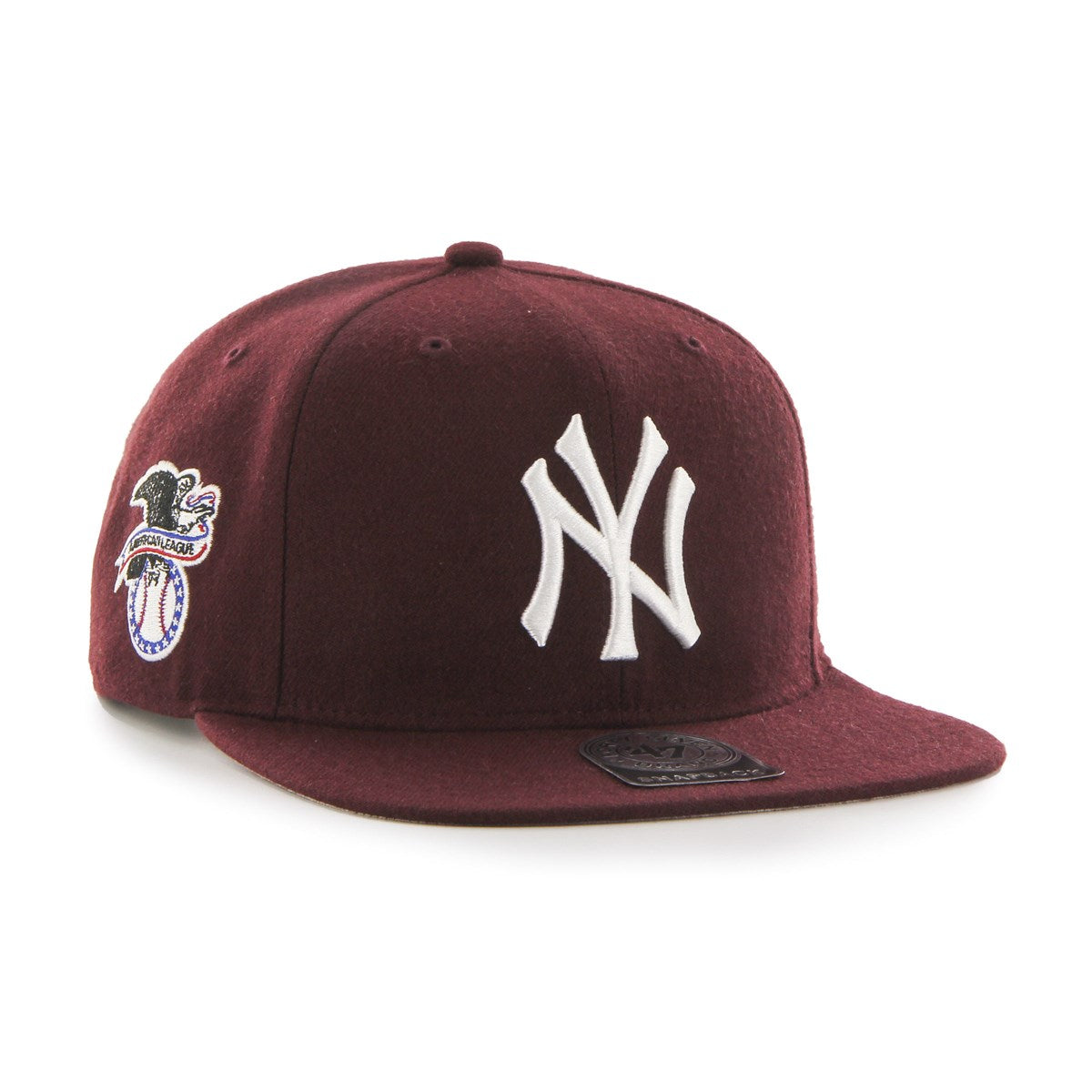 ’47 BRAND YANKEES SURE SHOT CAPTAIN DARK MAROON【SRS17WBP】