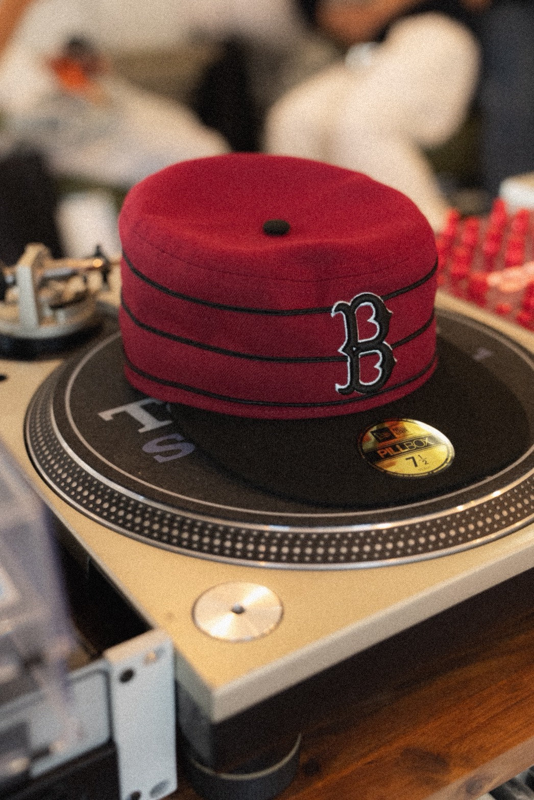 NEW ERA - BROOKLYN DODGERS CO PILL BOX CARDINAL/BLACK 【14904014】