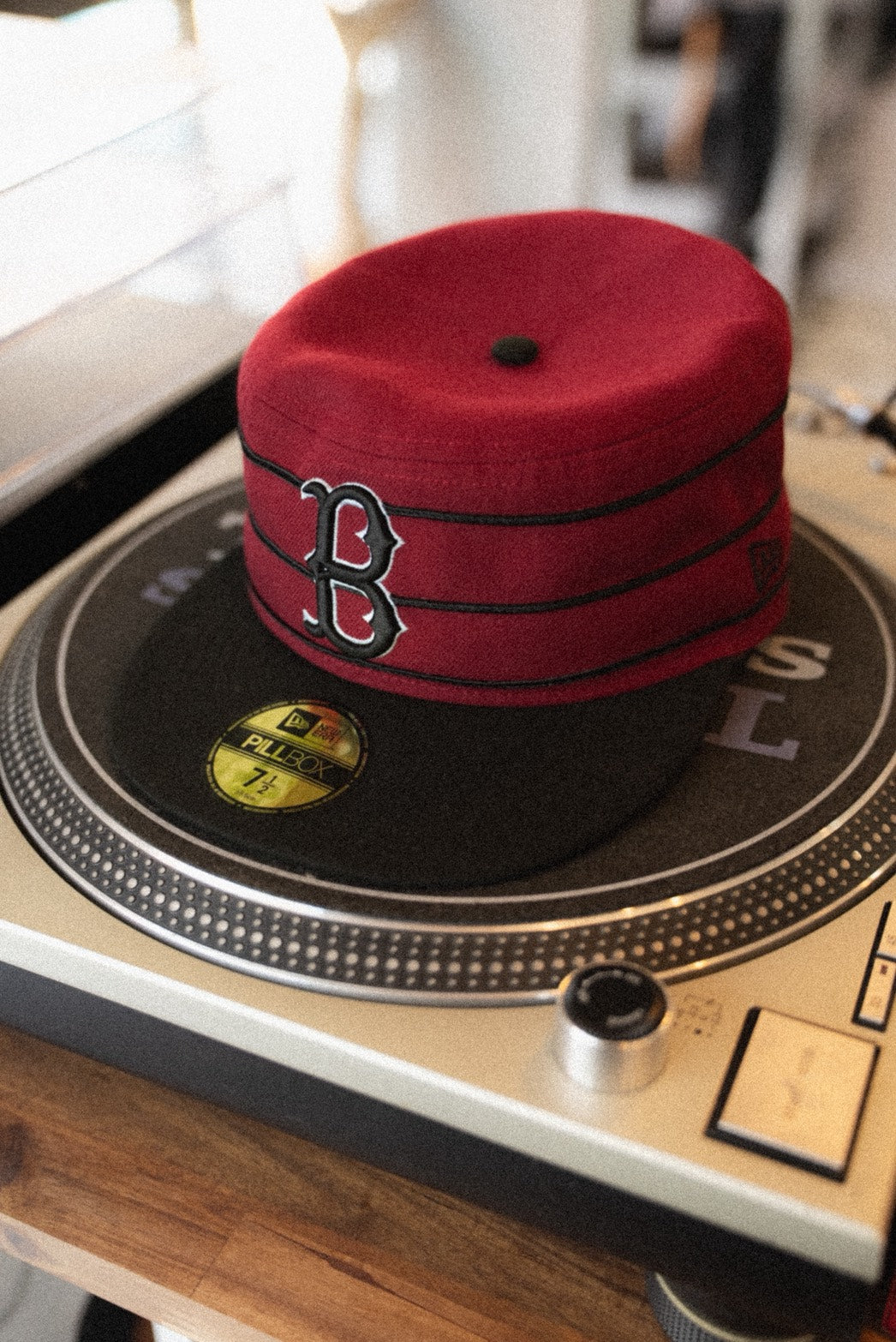 NEW ERA - BROOKLYN DODGERS CO PILL BOX CARDINAL/BLACK 【14904014