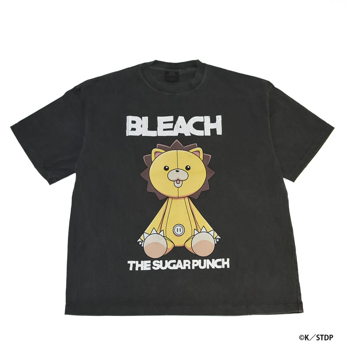 THE SUGAR PUNCH BLEACH - S/S T-Shirt (KON) BLACK 【TBLM24AM006】