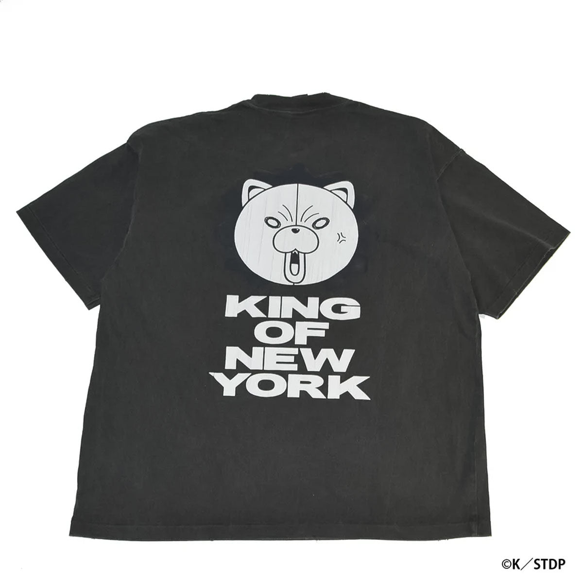 THE SUGAR PUNCH BLEACH - S/S T-Shirt (KON) BLACK 【TBLM24AM006】