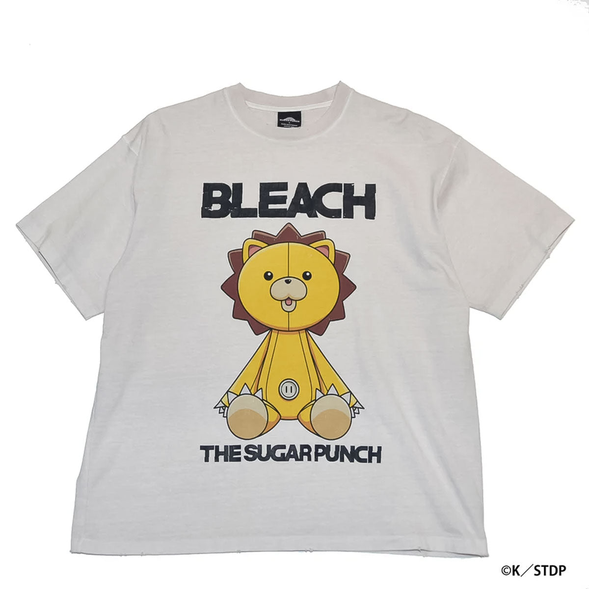 THE SUGAR PUNCH BLEACH - S/S T-Shirt (KON) WHITE 【TBLM24AM006】