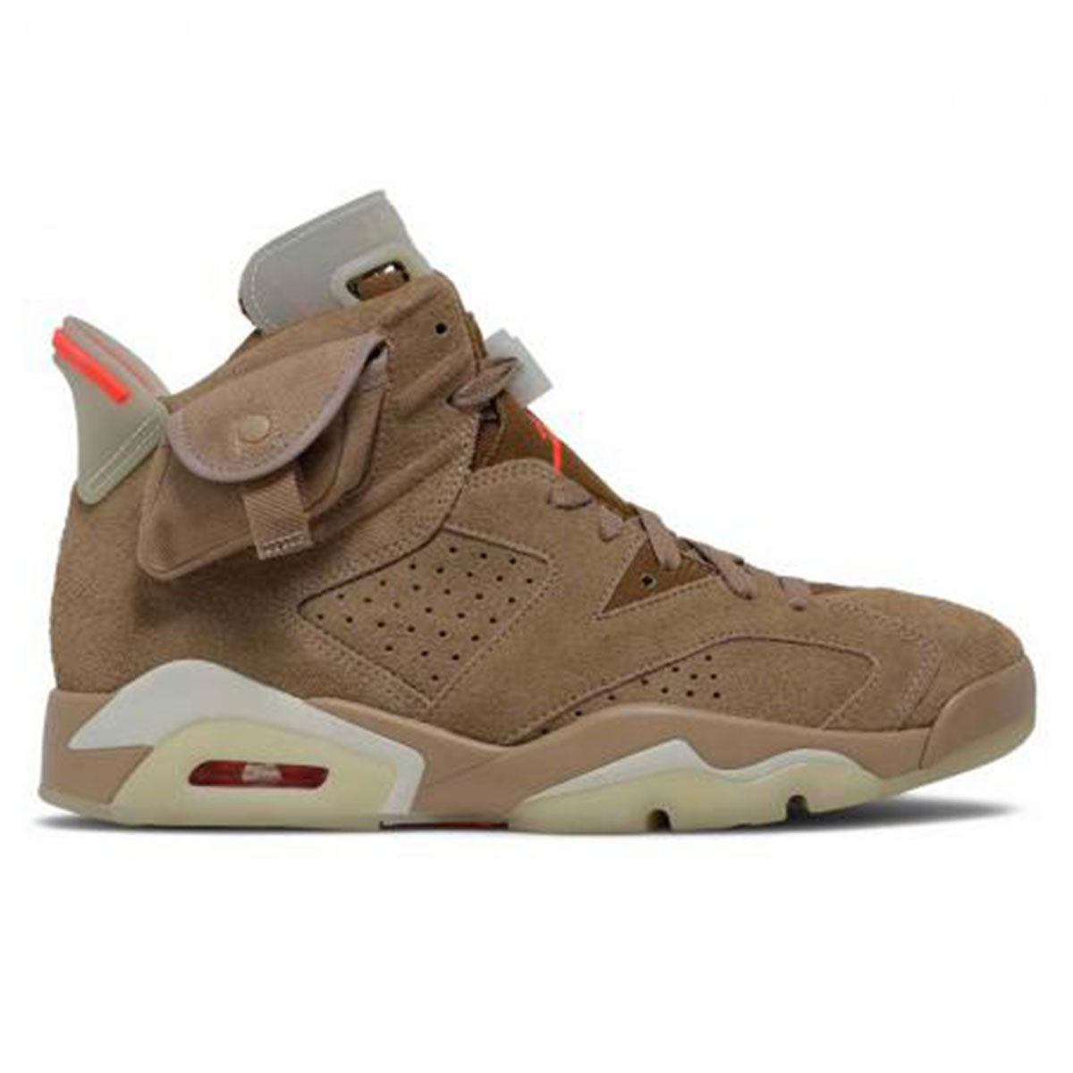 Travis Scott × NIKE AIR JORDAN 6 RETRO SP " BRITISH KHAKI/BRIGHT CRIMSON-SAIL " ナイキ エア ジョーダン 6 レトロ SP " ブリティッシュカーキ/ブライトクリムソン-セイル " 【dh0690-200】