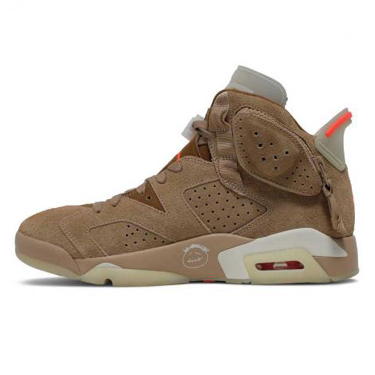 Travis Scott × NIKE AIR JORDAN 6 RETRO SP " BRITISH KHAKI/BRIGHT CRIMSON-SAIL " ナイキ エア ジョーダン 6 レトロ SP " ブリティッシュカーキ/ブライトクリムソン-セイル " 【dh0690-200】