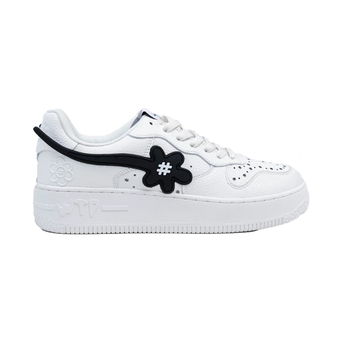 WATER THE PLANT “GR” GOAT Kicks | White Black