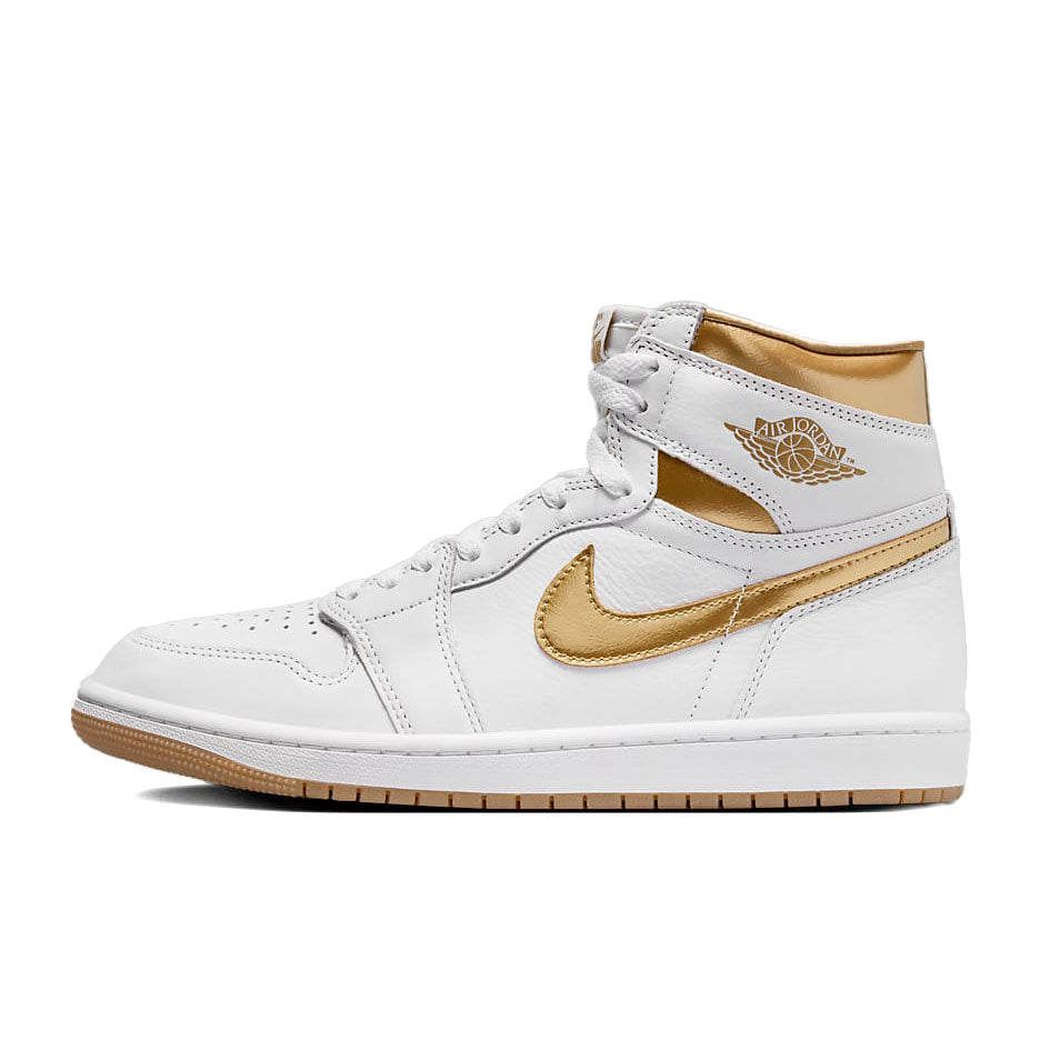 NIKE  WMNS AIR JORDAN 1 RETROエア ジョーダン 1 レトロ HIGH OG  "White and Gold"【FD2596-107】