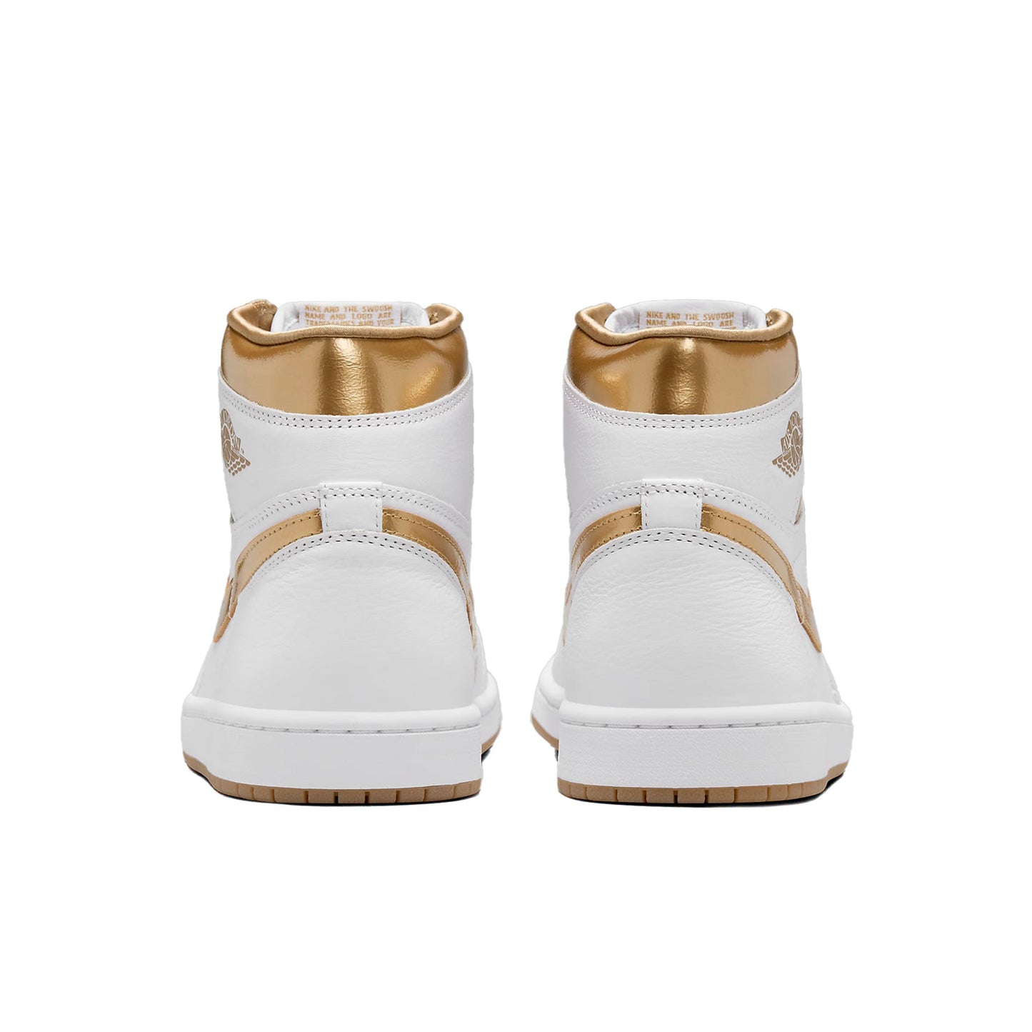 NIKE  WMNS AIR JORDAN 1 RETROエア ジョーダン 1 レトロ HIGH OG  "White and Gold"【FD2596-107】