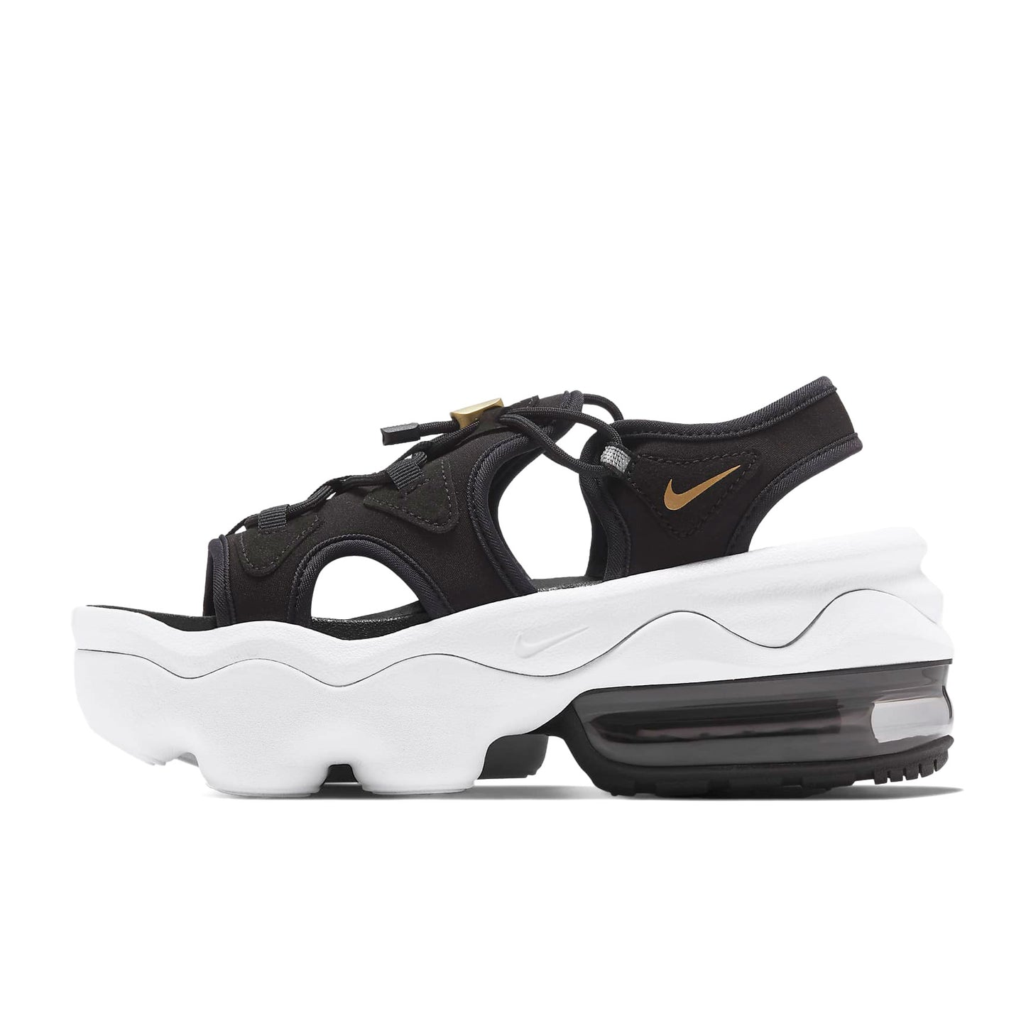 NIKE WMNS AIR MAX KOKO SANDAL BLACK/METALIC GOLD Sandals Black x Gold [CI8798-002]