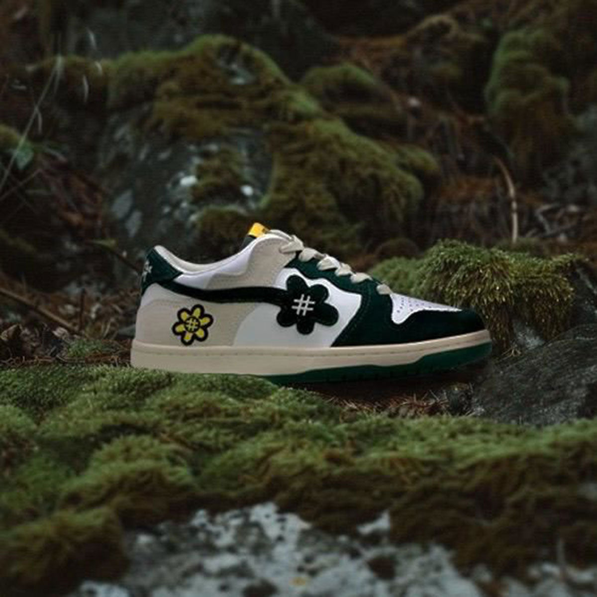 WATER THE PLANT WTP “MOSS” DREAM KICKS DARK GREEN