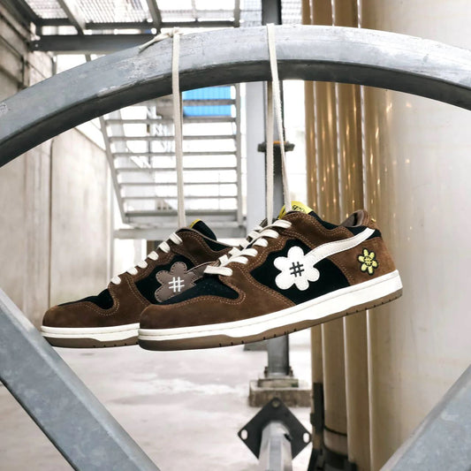 WATER THE PLANT ウォーター ザ プラント ”TRUFFLE” KICKS BROWN スニーカー WTP028