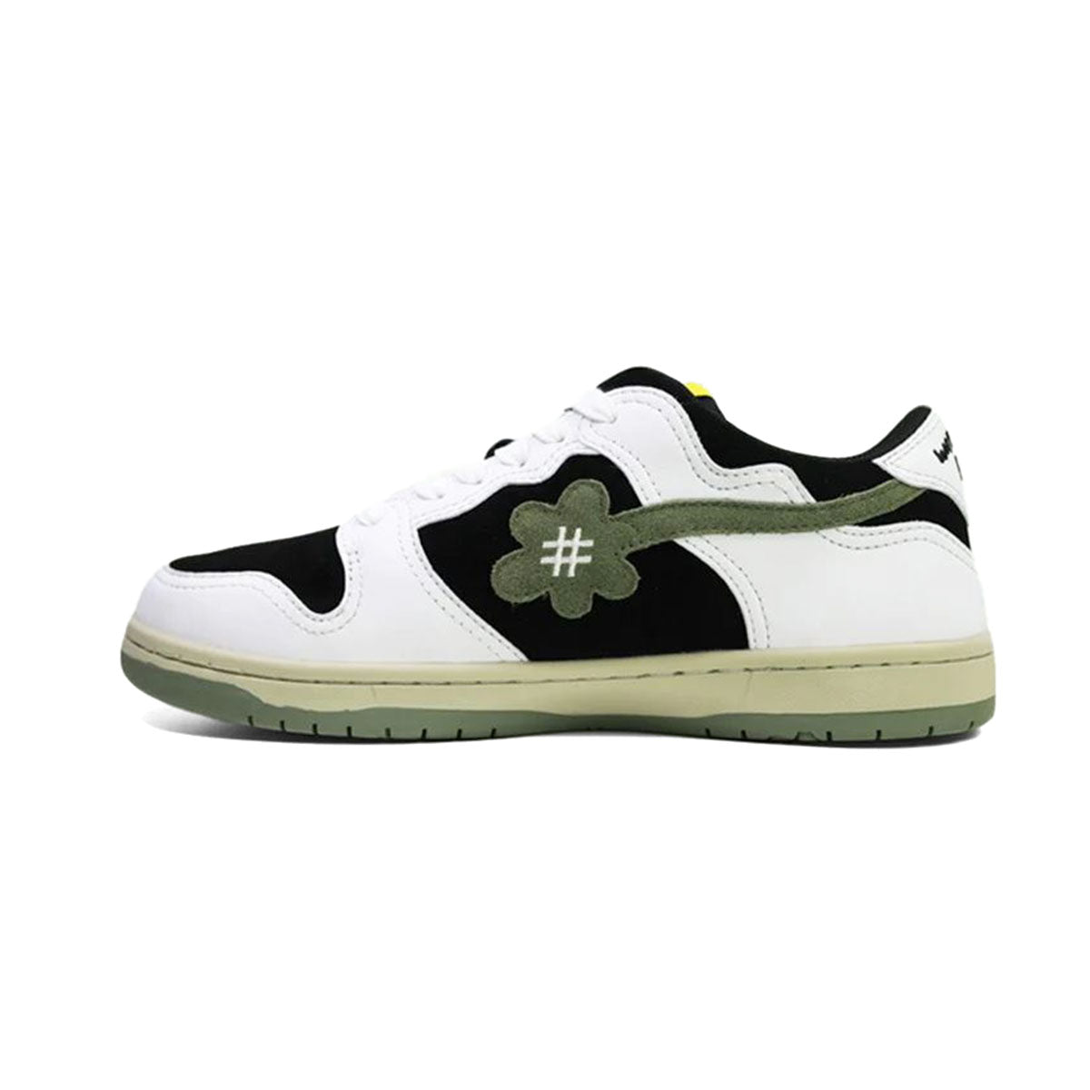 WATER THE PLANT SHROOM "WHITE TRUFFLE" KICKS OLIVE GREEN Sneakers [WTP029]