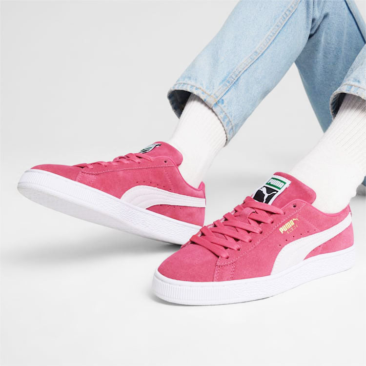 PUMA SUEDE CLASSIC XXI GARNET ROSE/WHT プーマ スウェード クラシック XXI ガーネットローズ/ホワイト【374915-99】