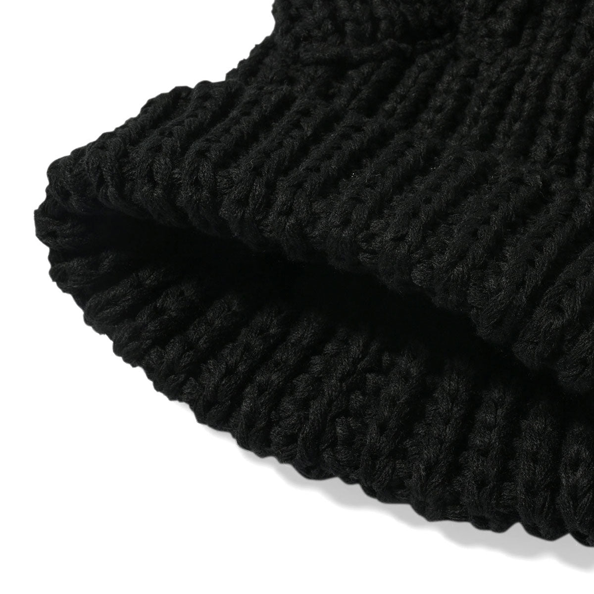 HOMEGAME - CAT KNIT CAP BLACK【HG241404】