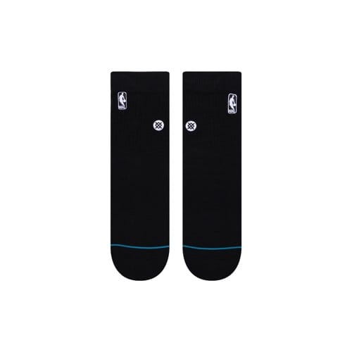 STANCE - LOGOMAN ST QTR SOCKS #BLK【A356A20LOG】