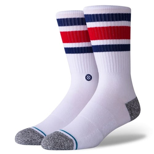 STANCE -  TUBE CHI SOCKS #WHT【A555C24TBU】