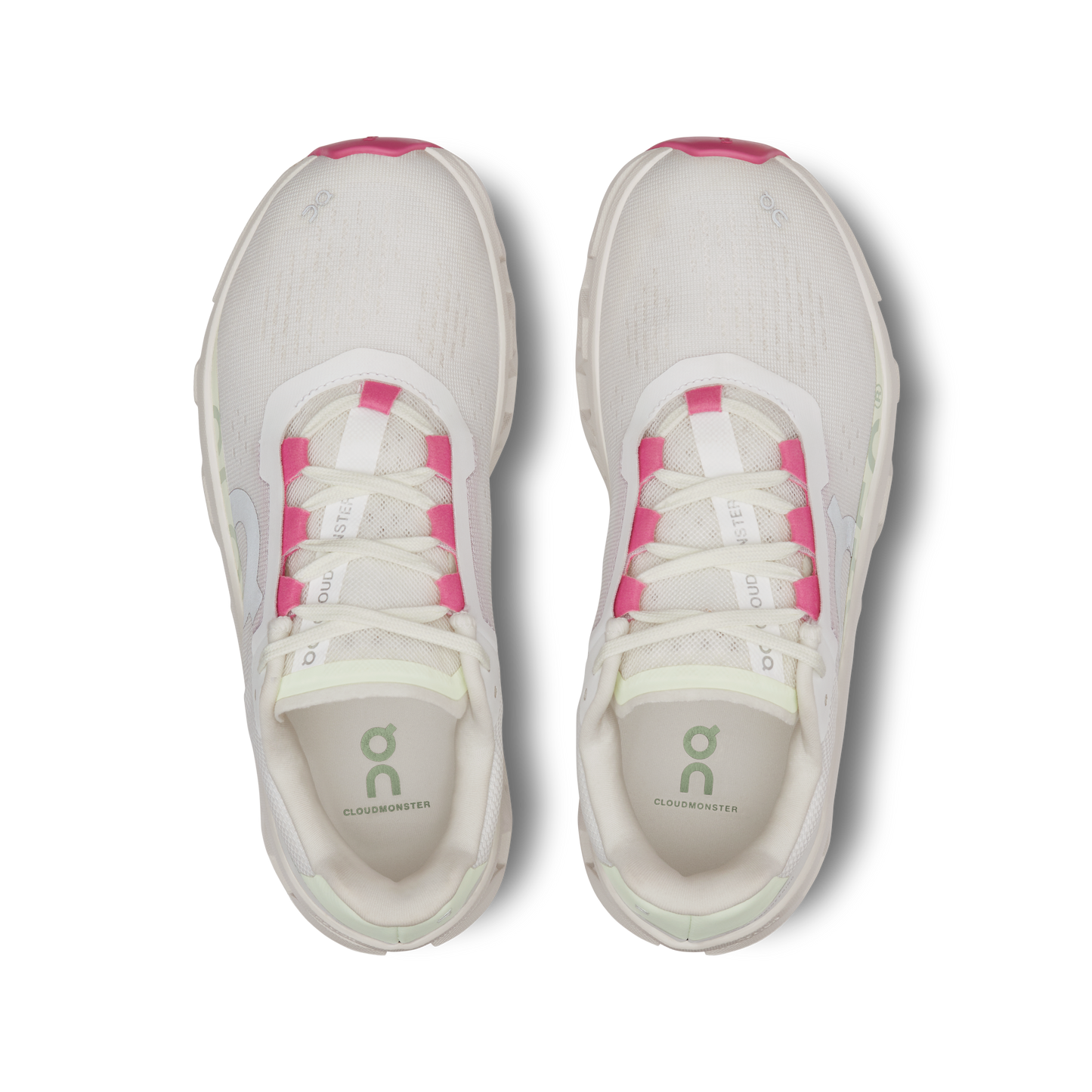 On Cloudmonster W White/Lima Cloudmonster Women's White/Lima [61.97725]