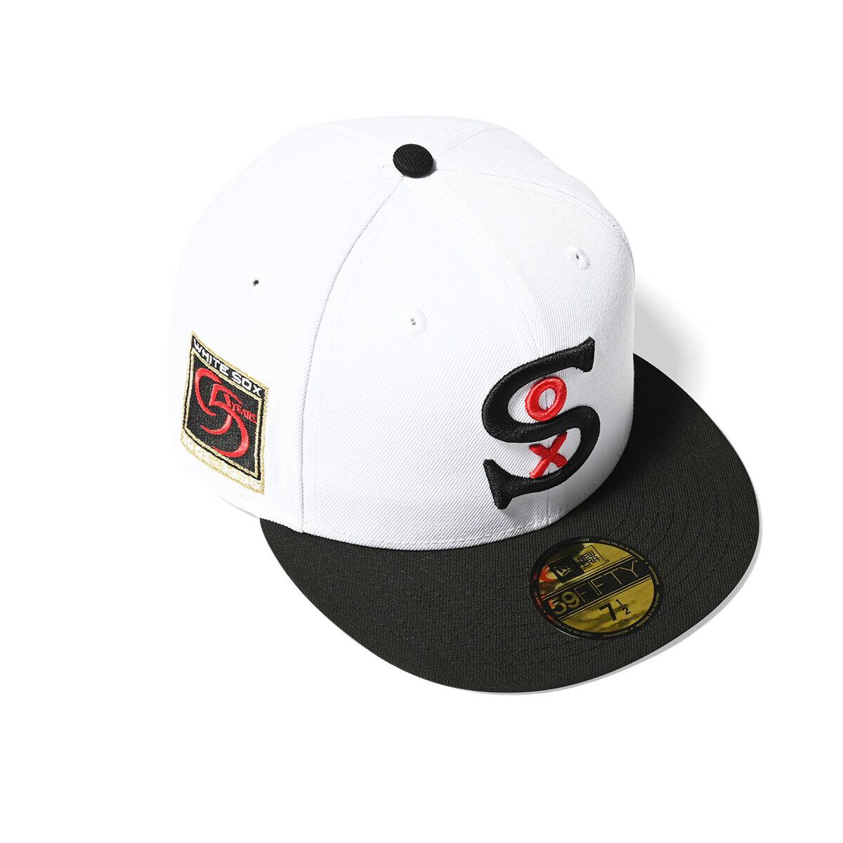 NEW ERA Chicago White Sox - CO 95 YEARS 59FIFTY WHTE/BLACK【70856699】