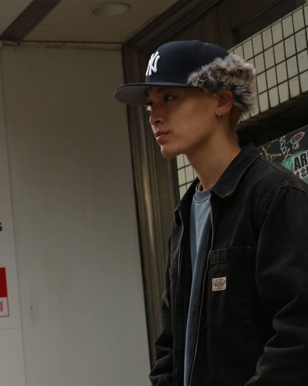 NEW ERA - NEW YORK YANKEES CO 59FIFTY FLIP DOWN NAVY 【14877343】