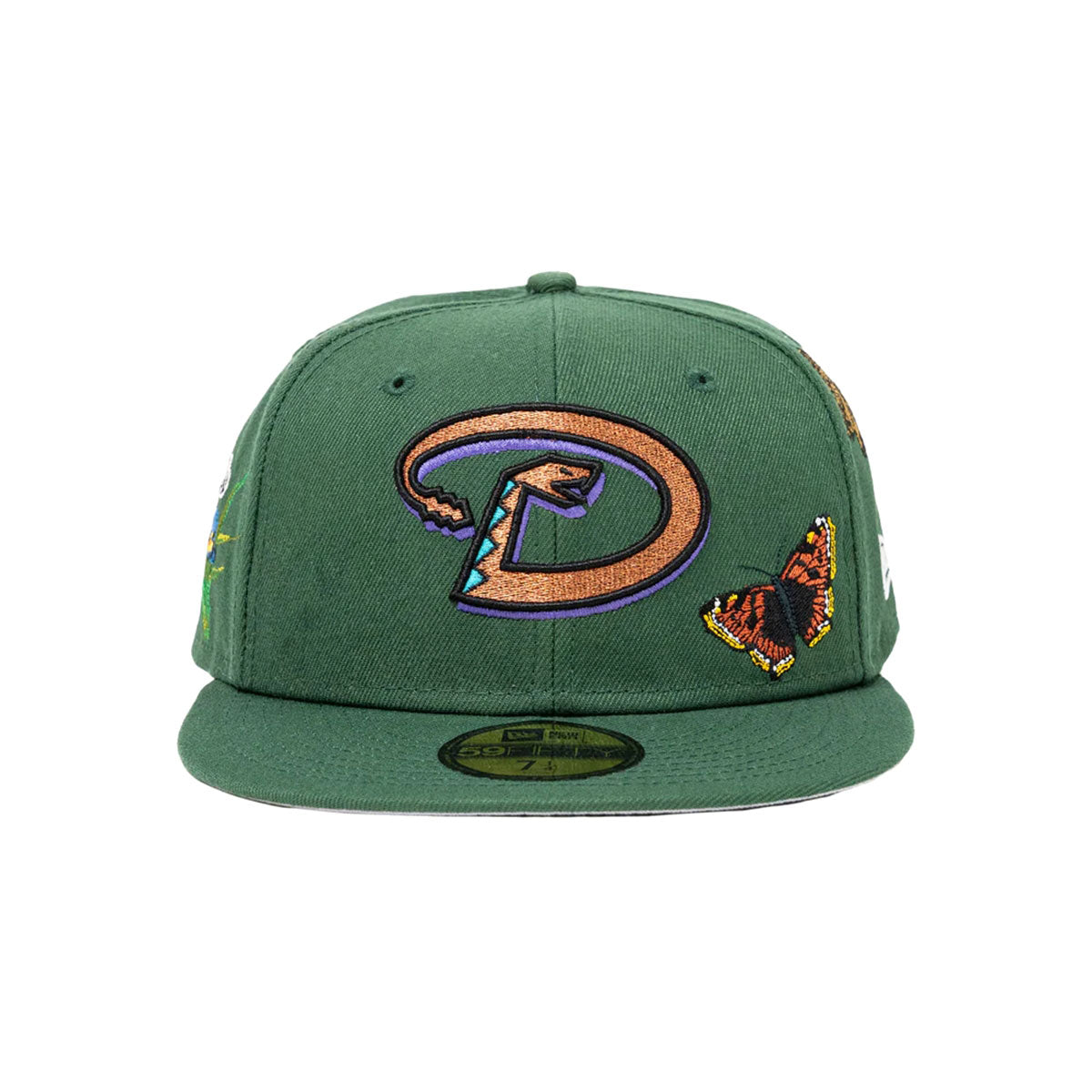 NEW ERA × FELT Arizona Diamondbacks - 59FIFTY BUTTERFLY GARDEN GREEN