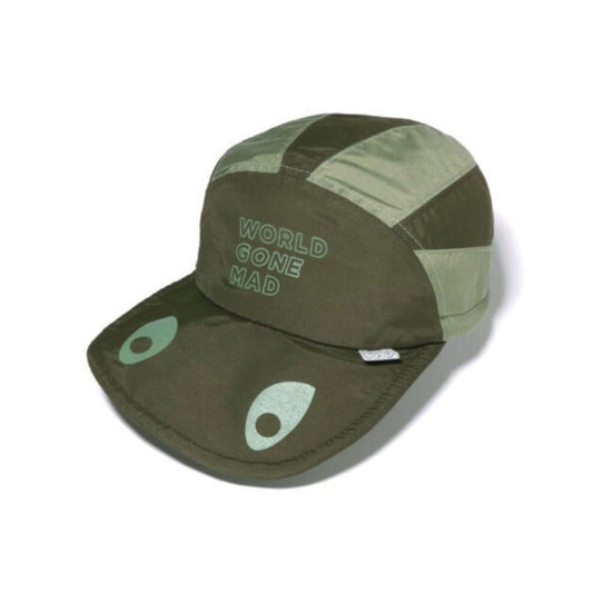 A BATHING APE BAPE CAP #2 SHARK JET CAP OLIVE 