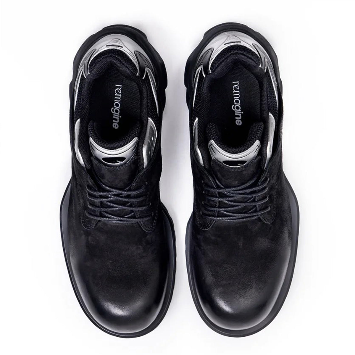 Remagine - hybrid derby shoes “starting bigger” BLACK【RIPR24SS2-01】