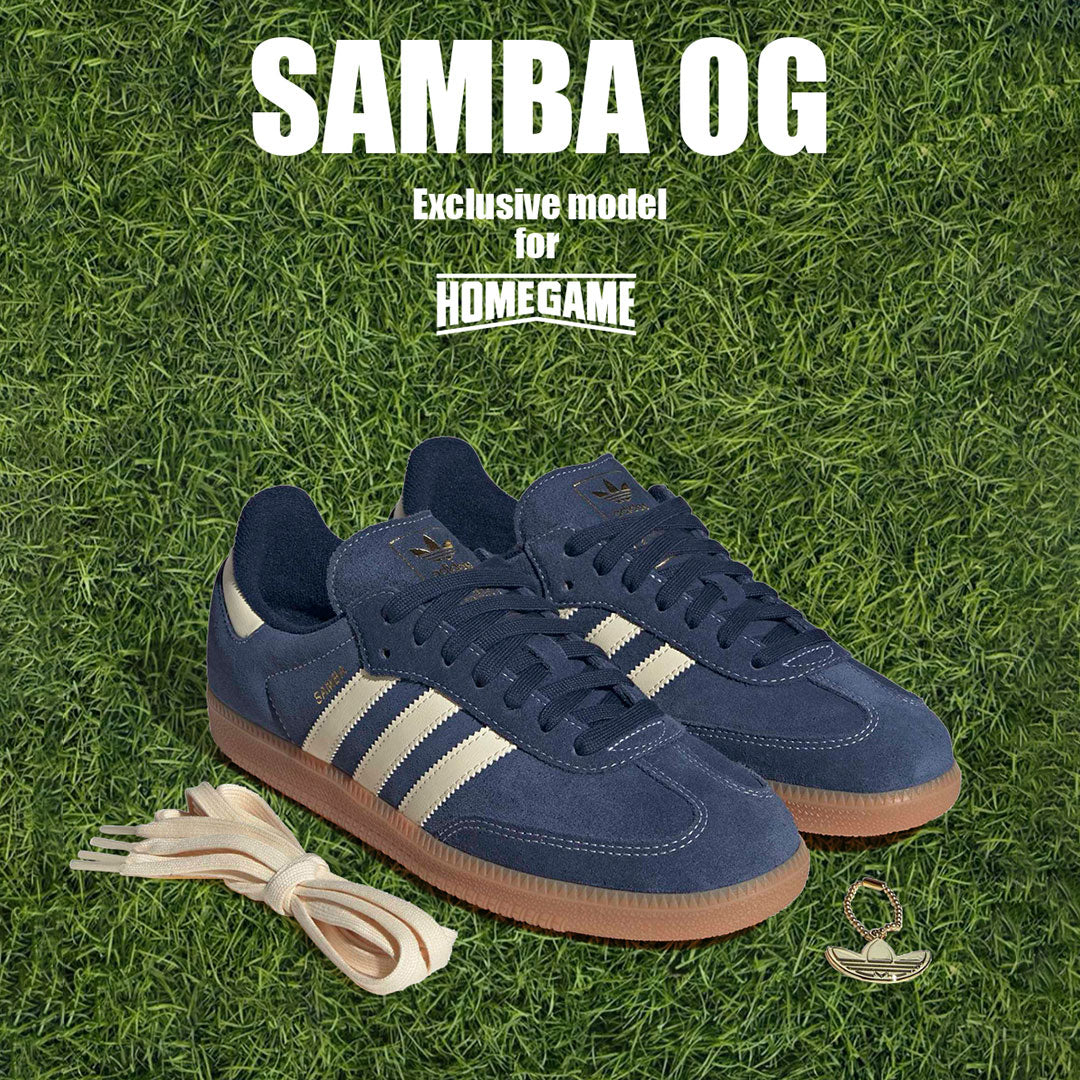【6/26発売】adidas - SAMBA OG "Night Indigo/Warm Vanilla/GUM2(Light Brown)"【KK2273】-HOMEGAME EXCLUSIVE-