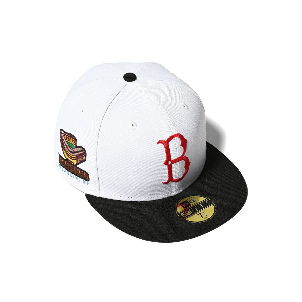 NEW ERA - Brooklyn Dodgers EBBETS FIELD CO 59FIFTY WHITE/BLACK【70830477】