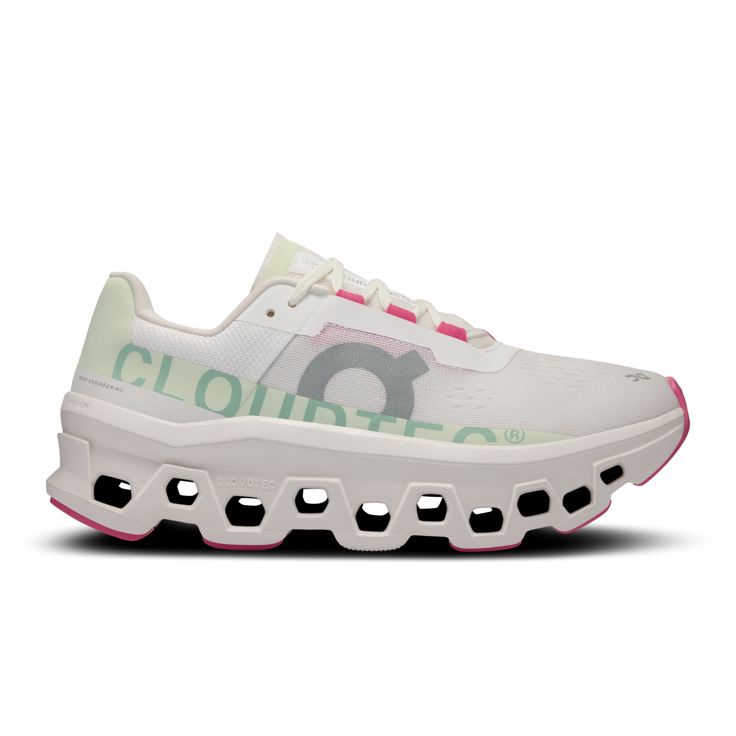 On Cloudmonster W White/Lima Cloudmonster Women's White/Lima [61.97725]