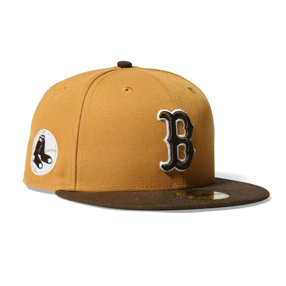 NEW ERA - BOSTON RED SOX CO 59FIFTY PANATA TAN /WALNUT【70936294】