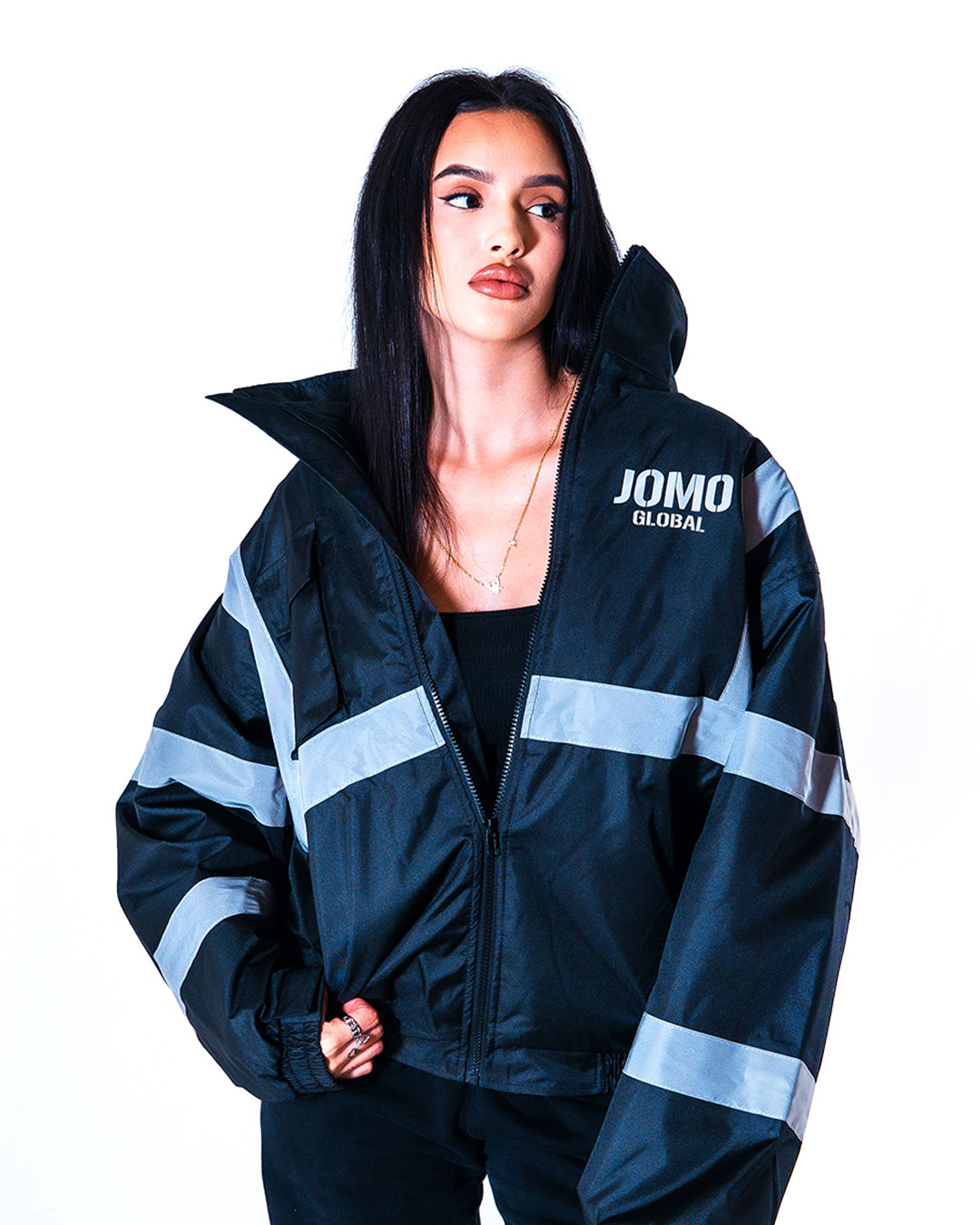 JOMO GLOBAL｜The Diplomats - High-Visibility Jacket Black