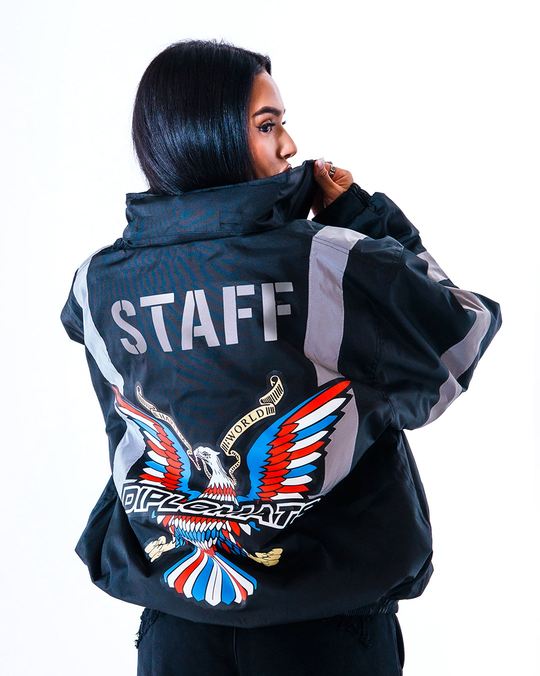 JOMO GLOBAL｜The Dipromats - High-Visibility Jacket Black