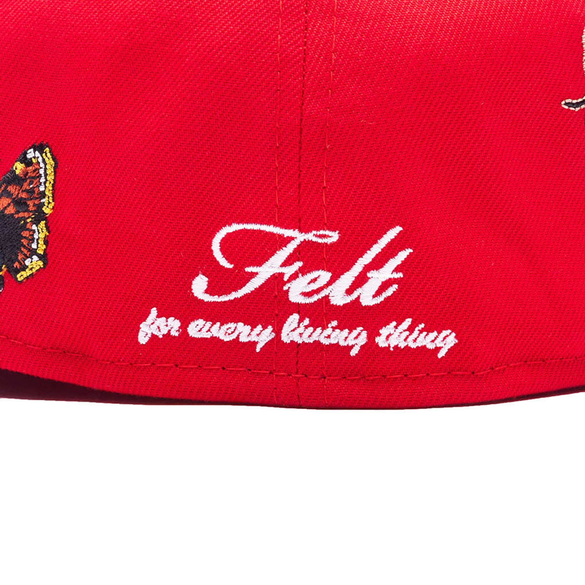 NEW ERA × FELT Chicago Bulls - 59FIFTY BUTTERLY GARDEN RED【60332794】