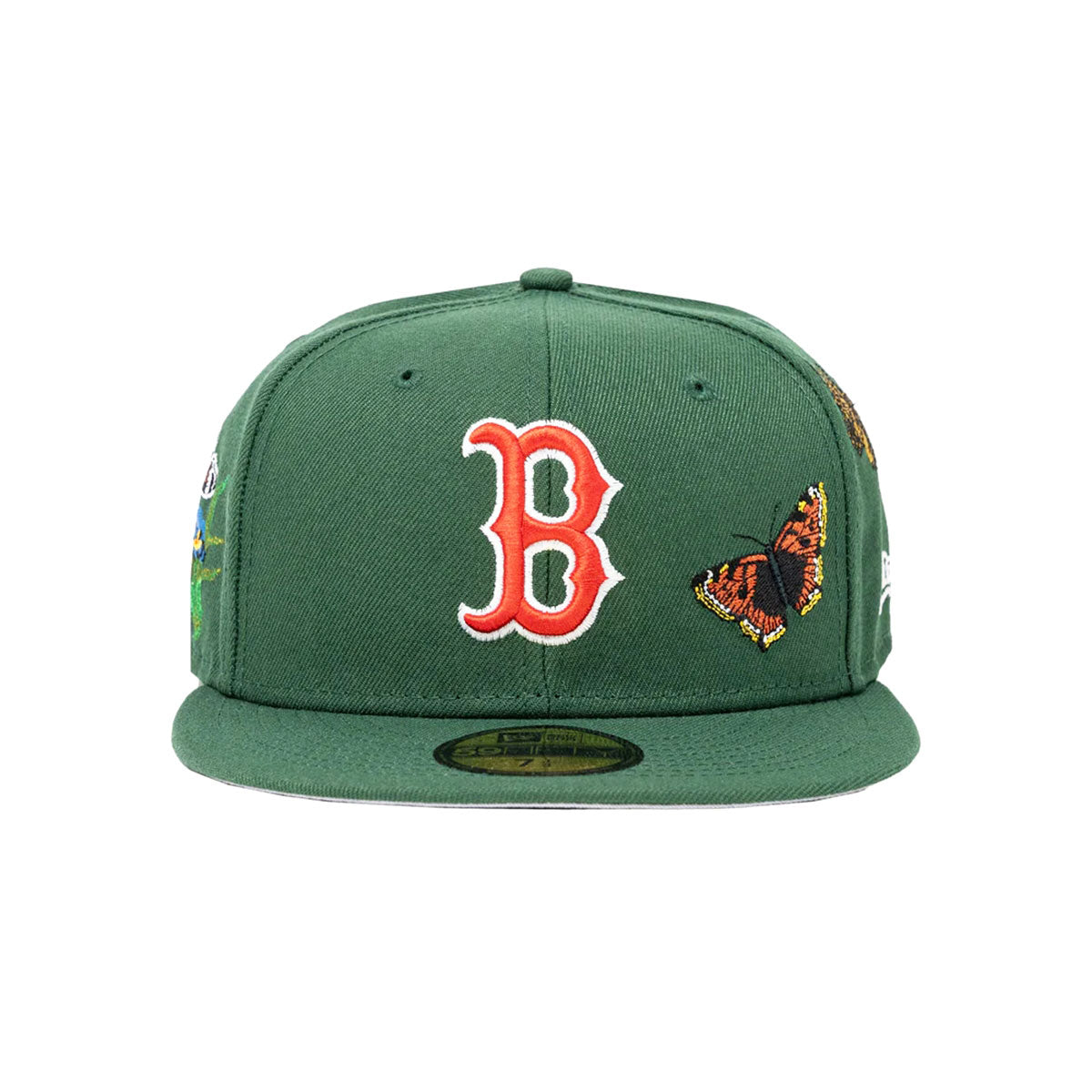 NEW ERA × FELT Boston Red Sox - 59FIFTY BUTTERFLY GARDEN GREEN