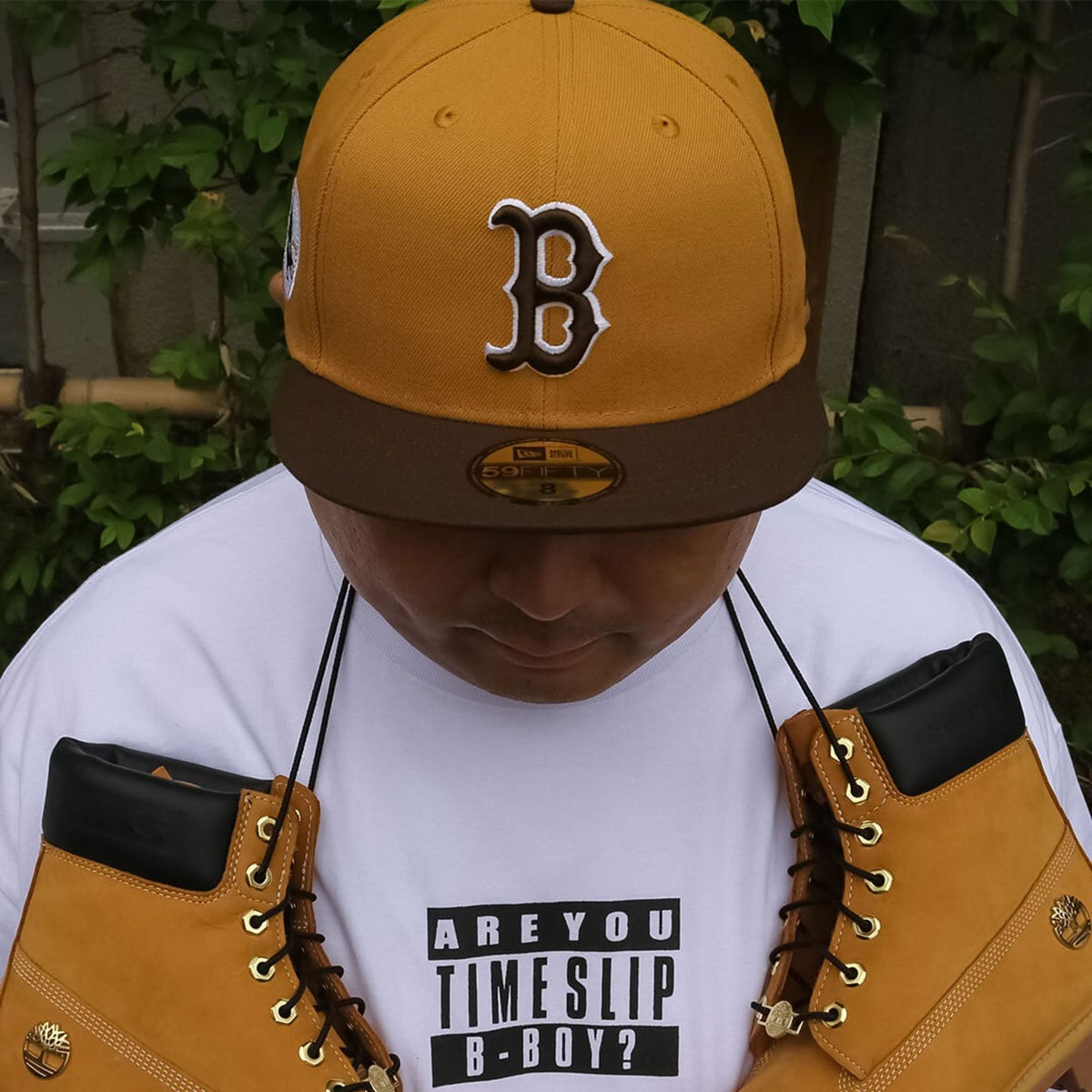 NEW ERA - BOSTON RED SOX CO 59FIFTY PANATA TAN /WALNUT【70936294】