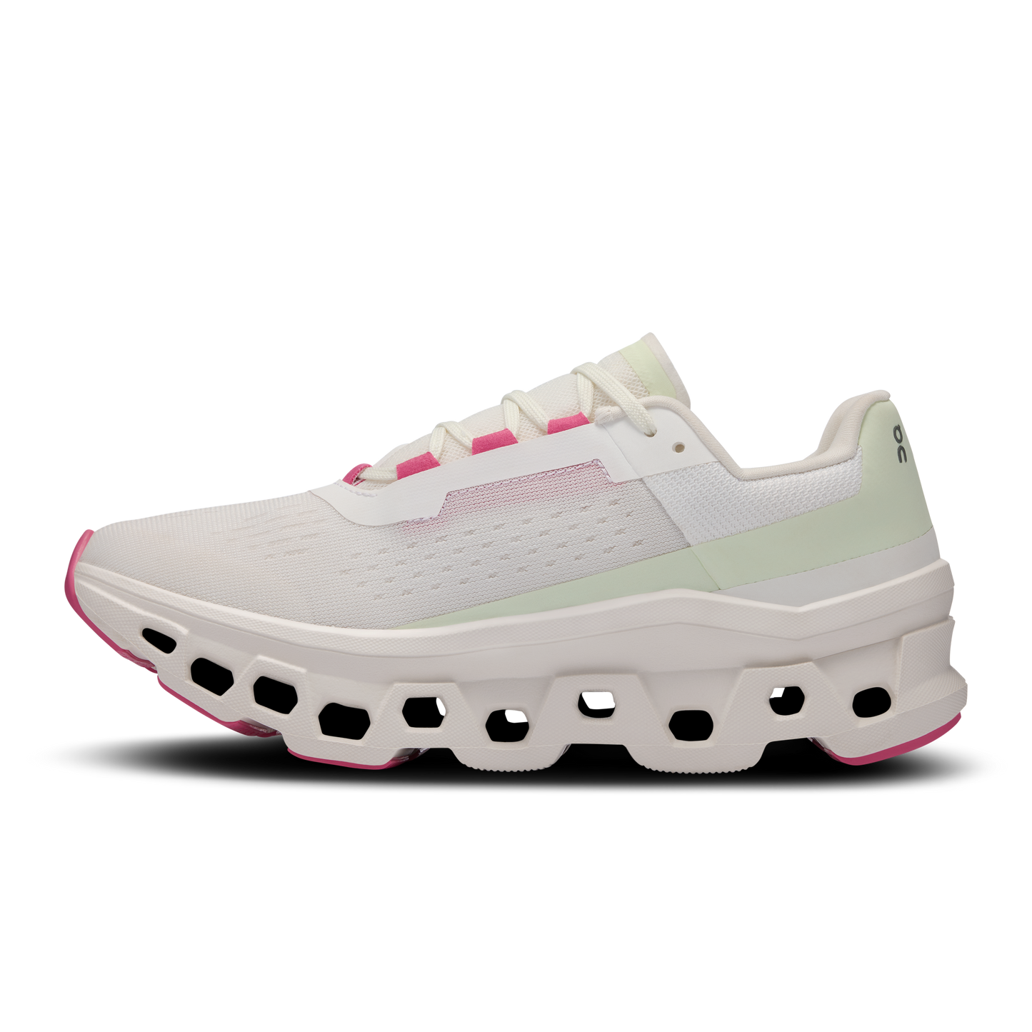 On Cloudmonster W White/Lima Cloudmonster Women's White/Lima [61.97725]