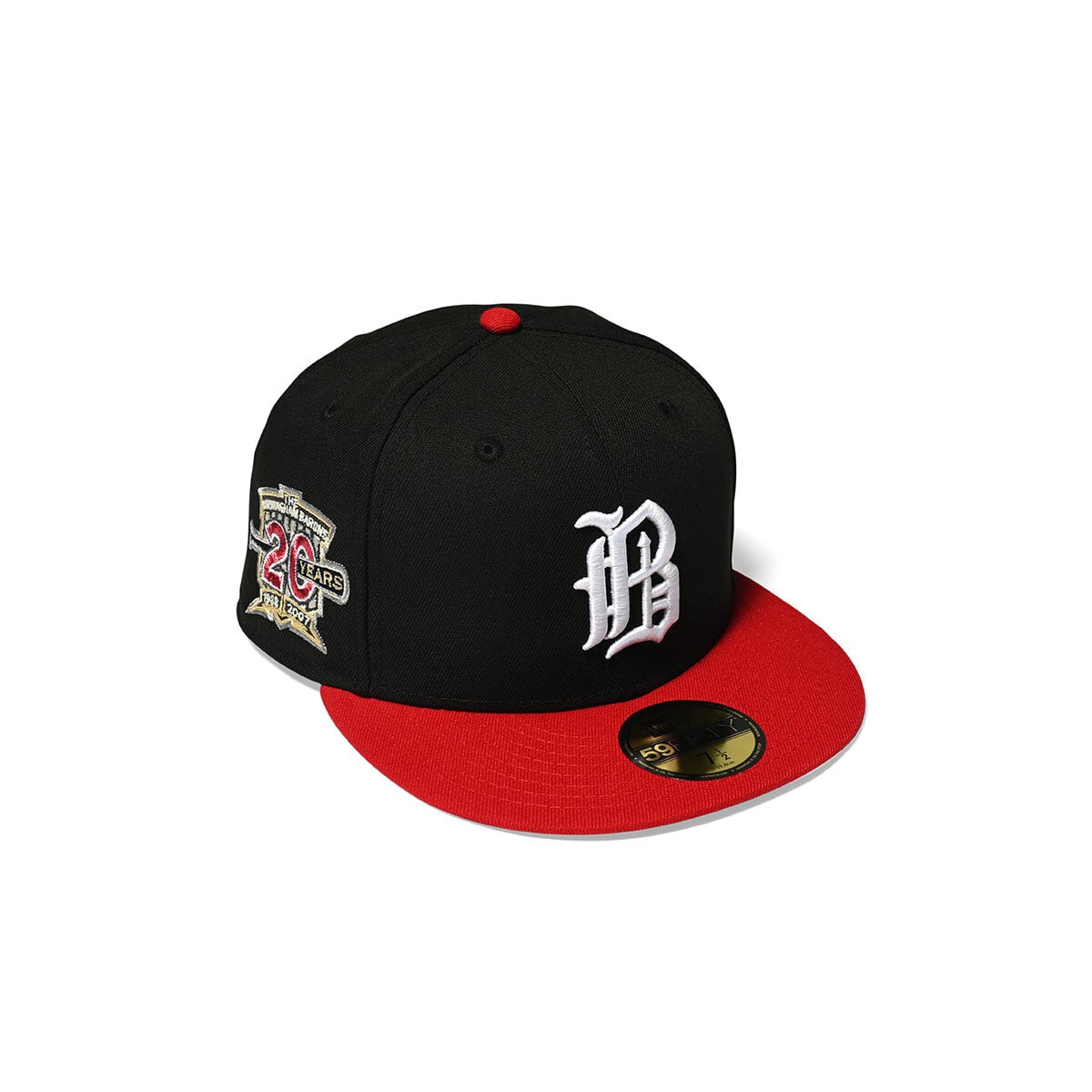 NEW ERA Birmingham Barons - 20 YEARS 59FIFTY BLACK/RED/KELLY【14148793】