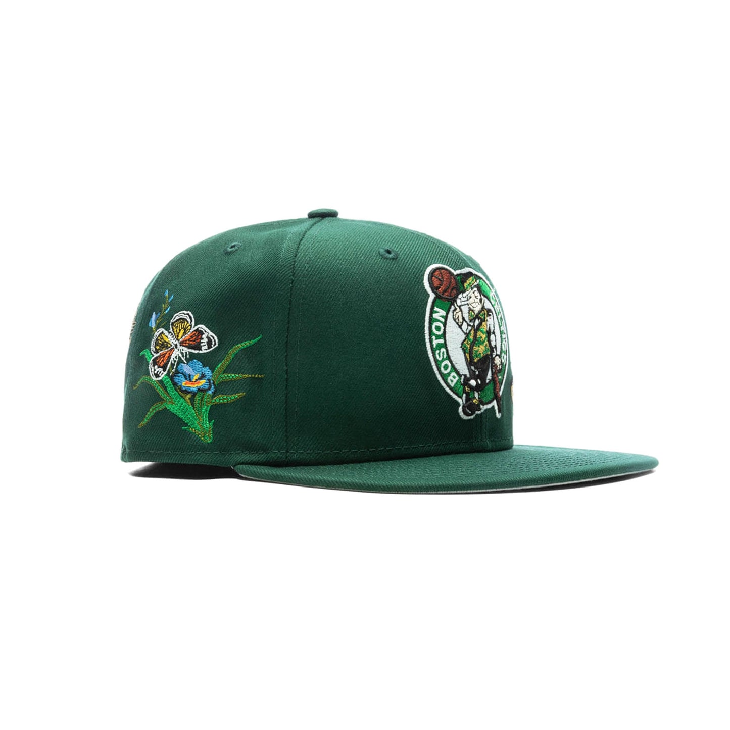 NEW ERA × FELT Boston Celtics - 59FIFTY BUTTERFLY GARDEN GRN [60332791]