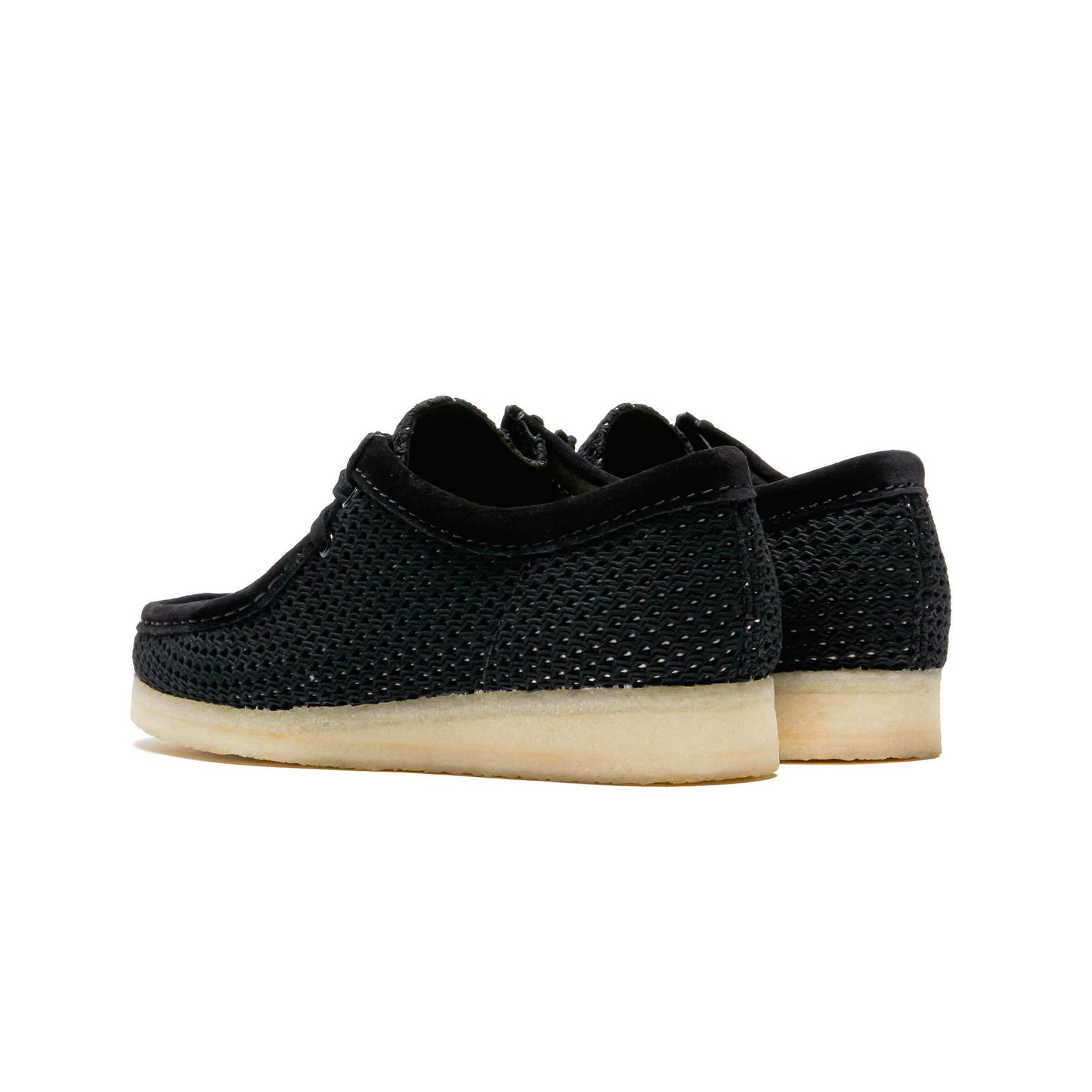 CLARKS クラークス Wallabee ワラビー Black Mesh【26175848】