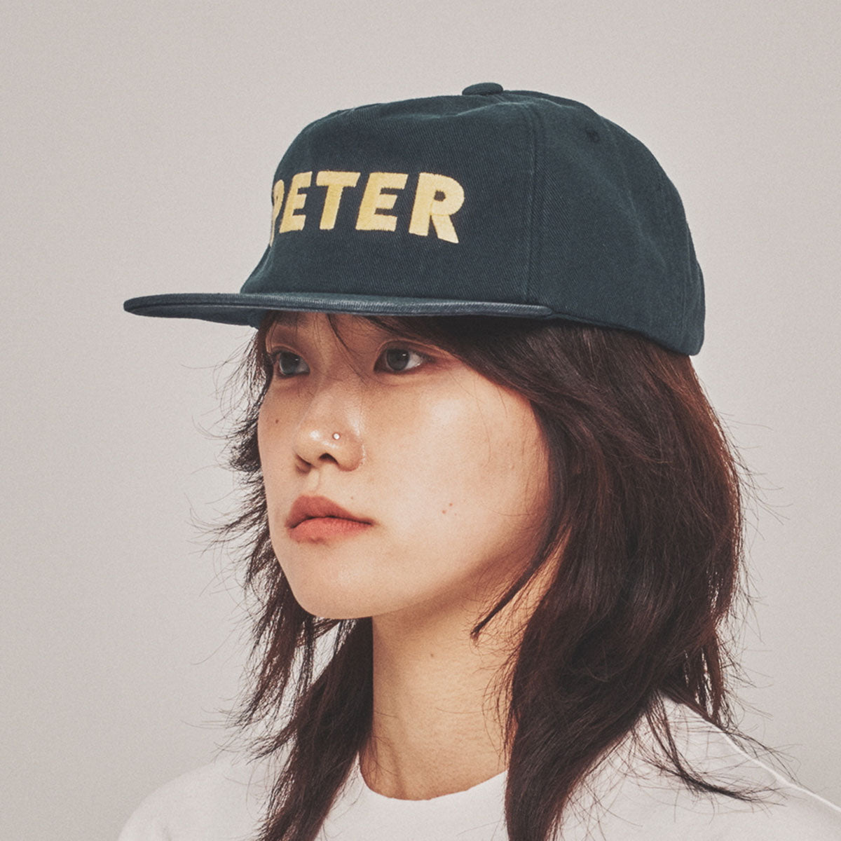 MY NAME IS PETER - 5-PANEL PETER CAP NAVY