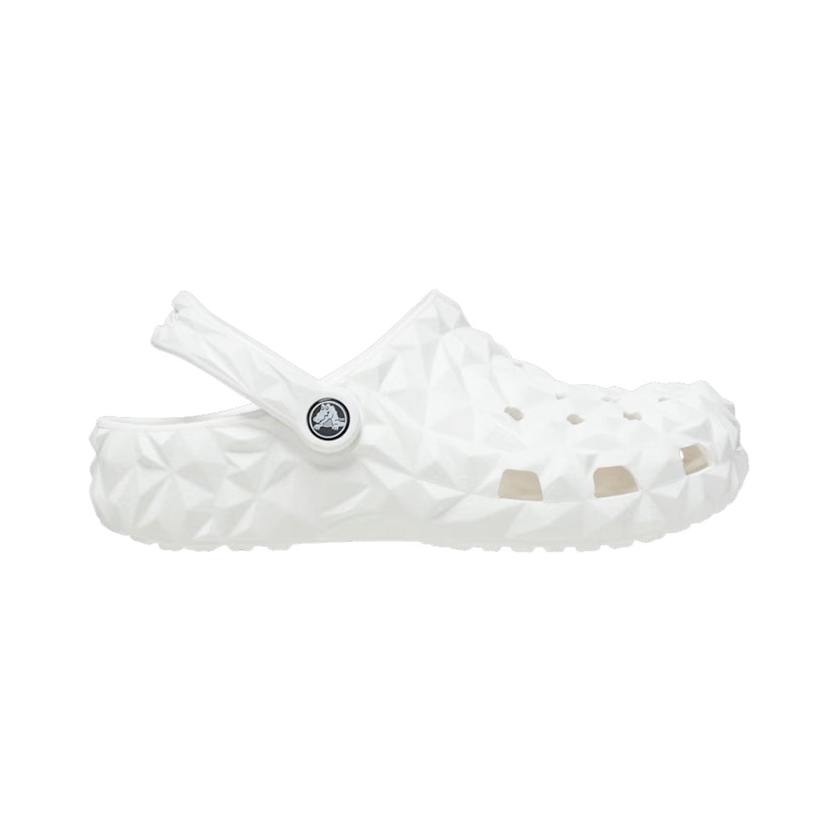 crocs CLASSIC GEOMETRIC CLOG WHT Crocs Classic Geometallic Clog White [209563-100]