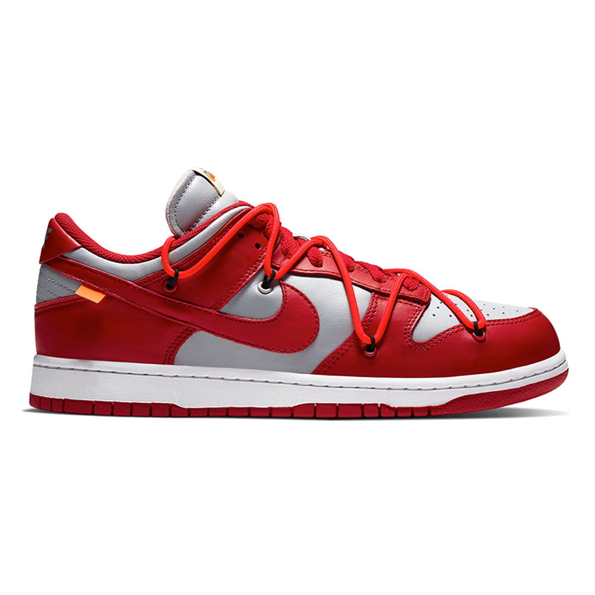 OFF-WHITE × NIKE DUNK LOW LTHR “大學紅狼灰” OFF-WHITE × NIKE DUNK LOW LTHR “大學紅狼灰” [ct0856-600]